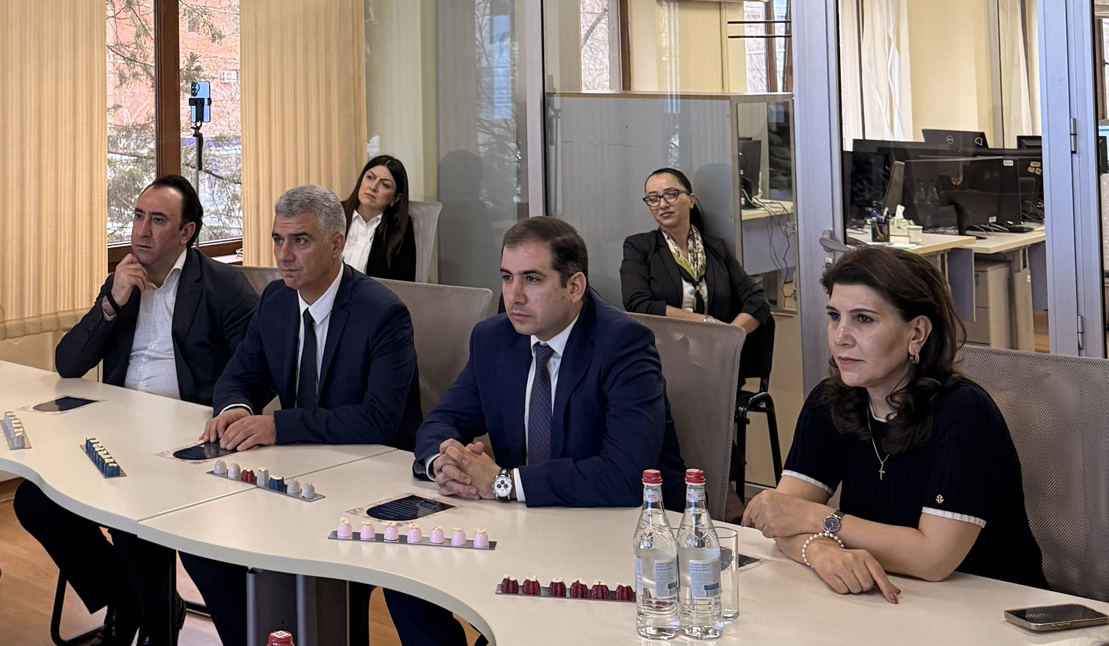ՊԵԿ նախագահն այցելել է Հարկային տեղեկատվության և ռիսկերի վերլուծության վարչություն