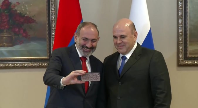 Նիկոլ Փաշինյանը և Միխայիլ Միշուստինը հանդիպեցին