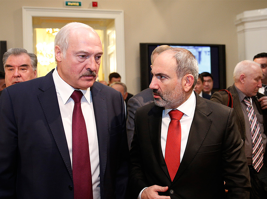 Лукашенко спокойно отнёсся к отказу премьера Армении от приезда на саммит ОДКБ в Минск, предложил не принимать поспешных решений: пресс-секретарь главы белорусского государства