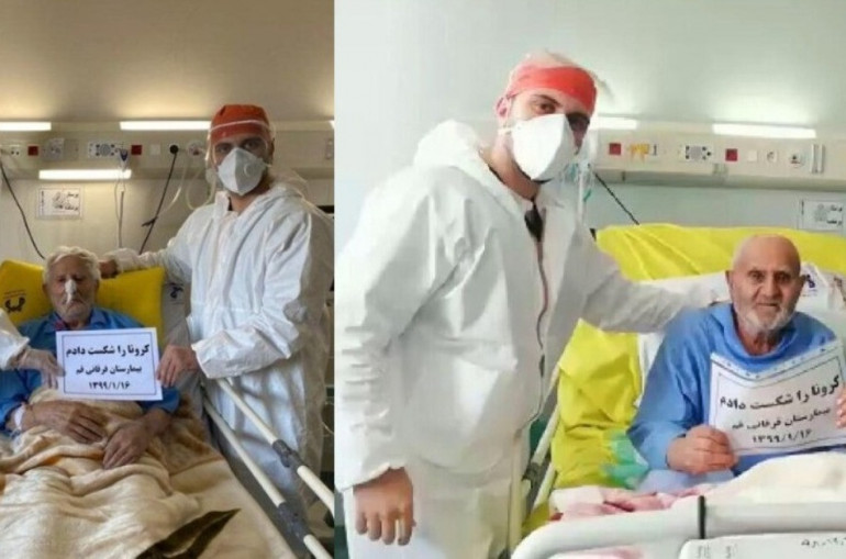 Իրանում ապաքինվել է կորոնավիրուսով վարակված 100 և 106 տարեկան երկու հիվանդ․ IRNA գործակալություն