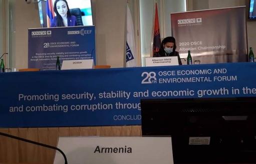 ՏԿԵ փոխնախարար Լիլիա Շուշանյանը մասնակցել է ԵԱՀԿ 28-րդ Տնտեսական և բնապահպանական ֆորումին