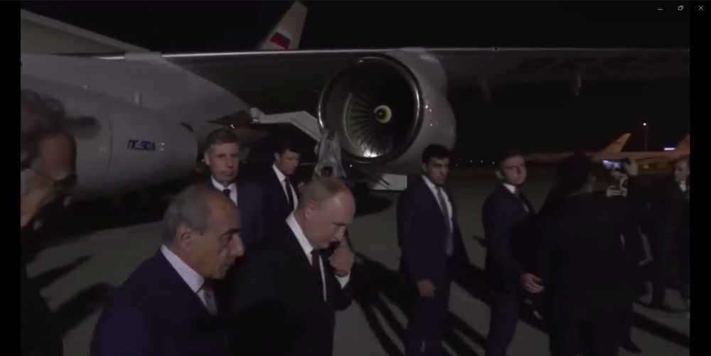Պուտինը ժամանել է Բաքու