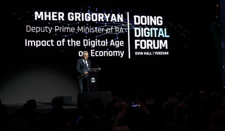 Հայաստանի տնտեսական ու հանրային կյանքում թվային փոխակերպումը գերակայող օրակարգ է դարձել. Մհեր Գրիգորյան