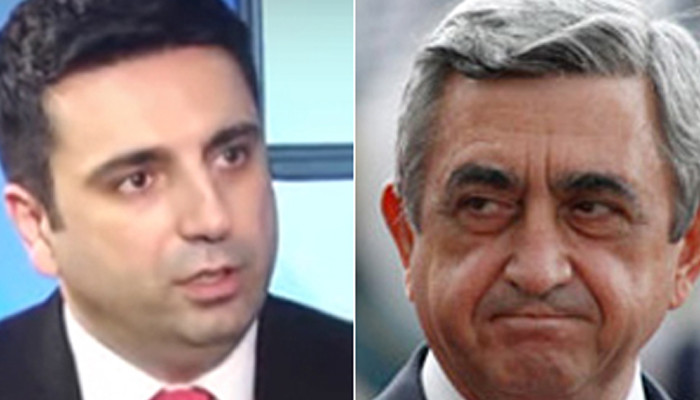 Ուրիշ ասելիք չուներ, հո դիզվառելիքից չէ՞ր խոսելու. Ալեն Սիմոնյանը՝ Սերժ Սարգսյանի մասին
