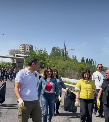 Առողջապահության նախարարությունը՝ Ավանեսյանի գլխավորությամբ, մասնակցել է համապետական շաբաթօրյակին