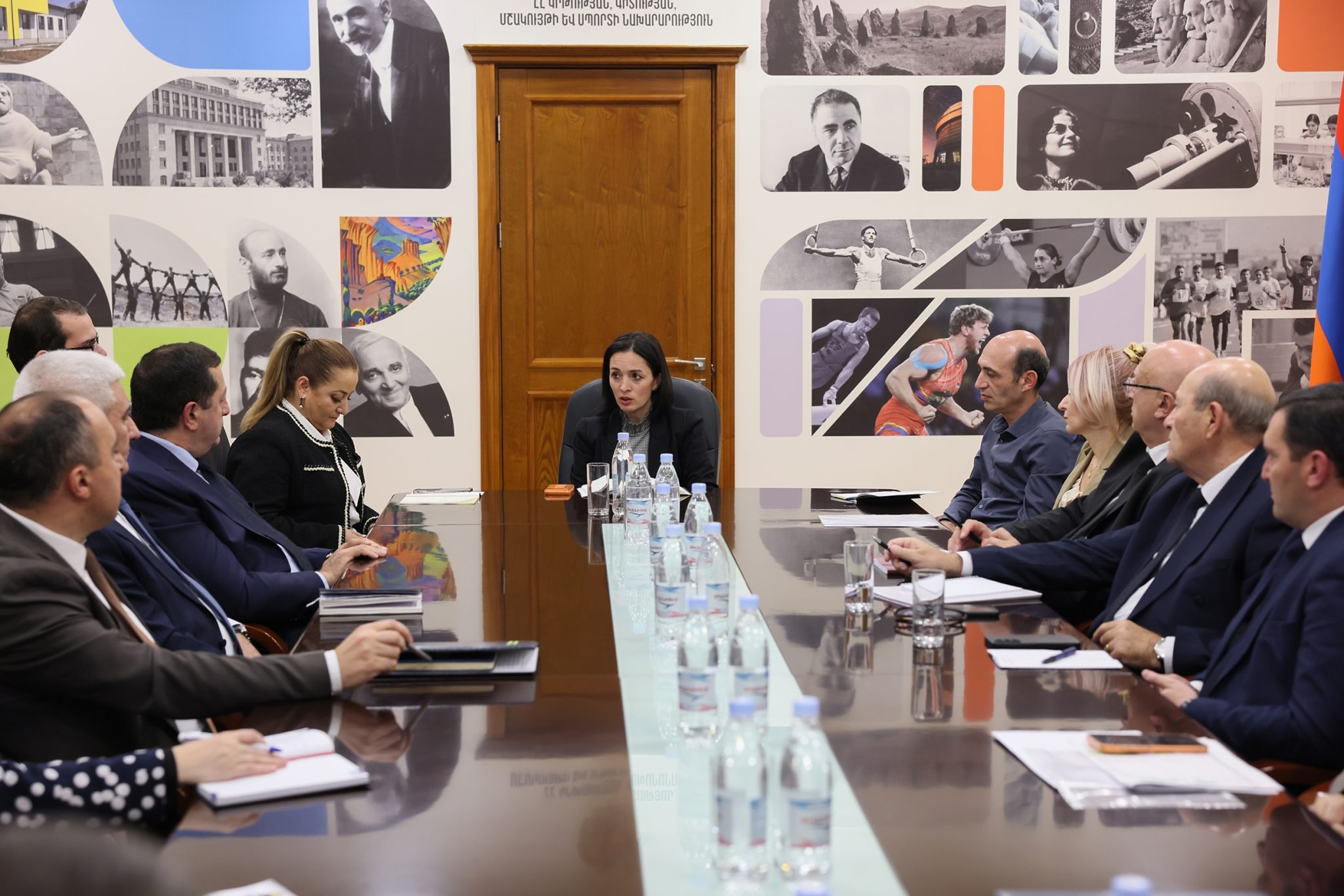 Ժաննա Անդրեասյանը ռեկտորների հետ քննարկել է բարձրագույն կրթության ոլորտի բարեփոխումները