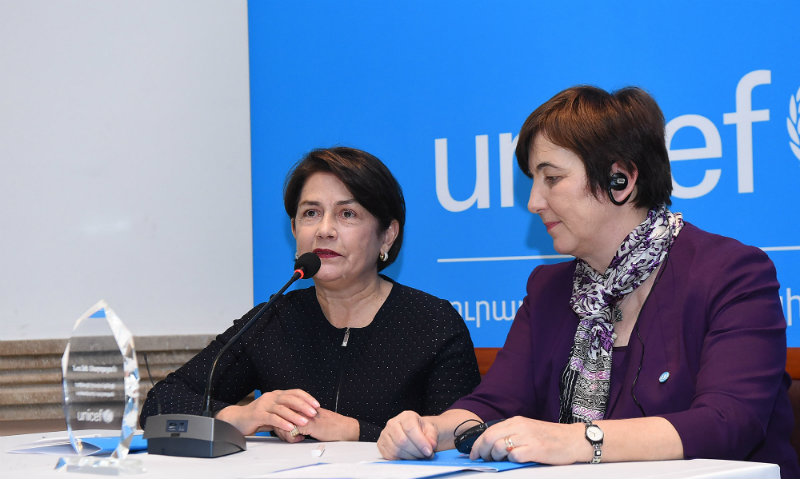 ՀՀ նախագահի տիկինը` Հայաստանում երեխաների իրավունքների արտակարգ պաշտպան