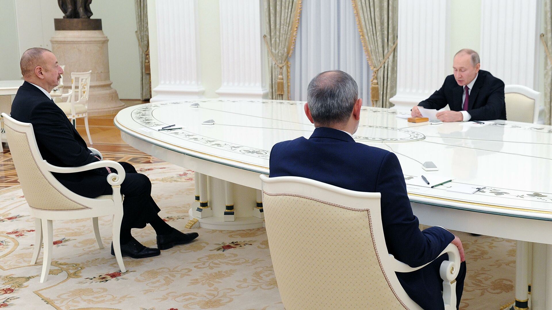Песков: Конкретных наметок по возможной  встрече Путина, Пашиняна и Алиева нет