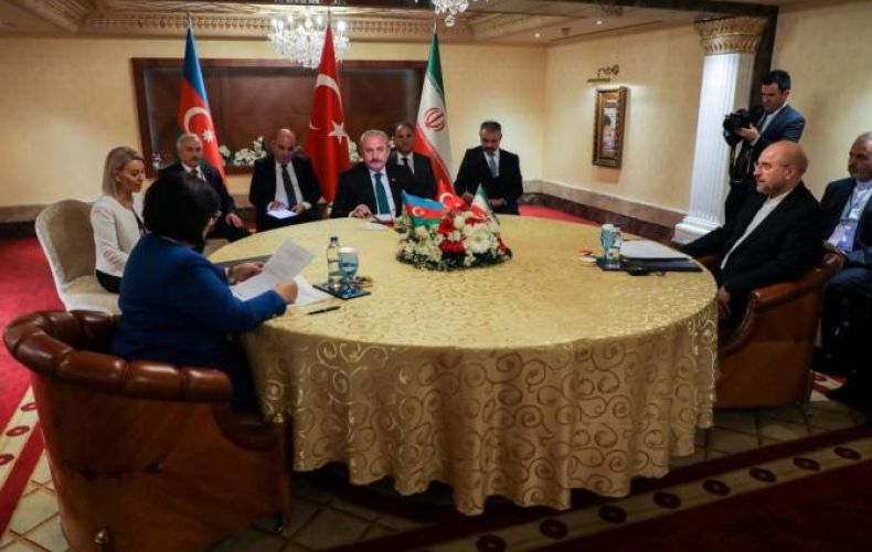Անթալիայում հանդիպել են Իրանի, Թուրքիայի և Ադրբեջանի խորհրդարանների նախագահները