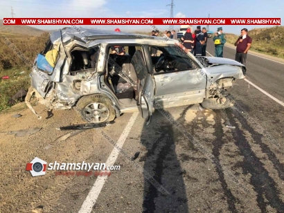 Սյունիքում Subaru-ն մի քանի պտույտ շրջվելով՝ հայտնվել է ճանապարհի մեջտեղում. կա 1 զոհ, 1 վիրավոր