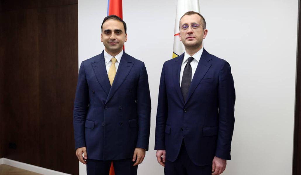 Երևանի քաղաքապետն ընդունել է Սանկտ Պետերբուրգի պատվիրակությանը