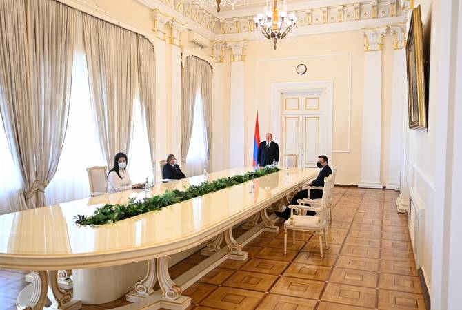 Նախագահական նստավայրում տեղի է ունեցել դատավորների երդման արարողություն