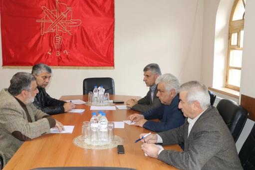 ՀՅԴ Արցախի կառույցի, Արցախի ժողովրդավարական և Արցախի Արդարություն կուսակցությունների ներկայացուցիչները հանդիպել են Ռուբեն Վարդանյանի հետ