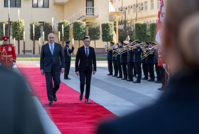 Վրաստանը և Սլովենիան ստորագրել են պաշտպանական ոլորտում համագործակցության համաձայնագիր