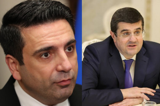 44-օրյայի ժամանակ Հայաստան հասնող տարատեսակ ինֆորմացիայից ճշգրիտ էր դուրս գալիս հիմնականում ԱՀ նախագահ Արայիկ Հարությունյանի տրամադրած ինֆորմացիան. Ալեն Սիմոնյան