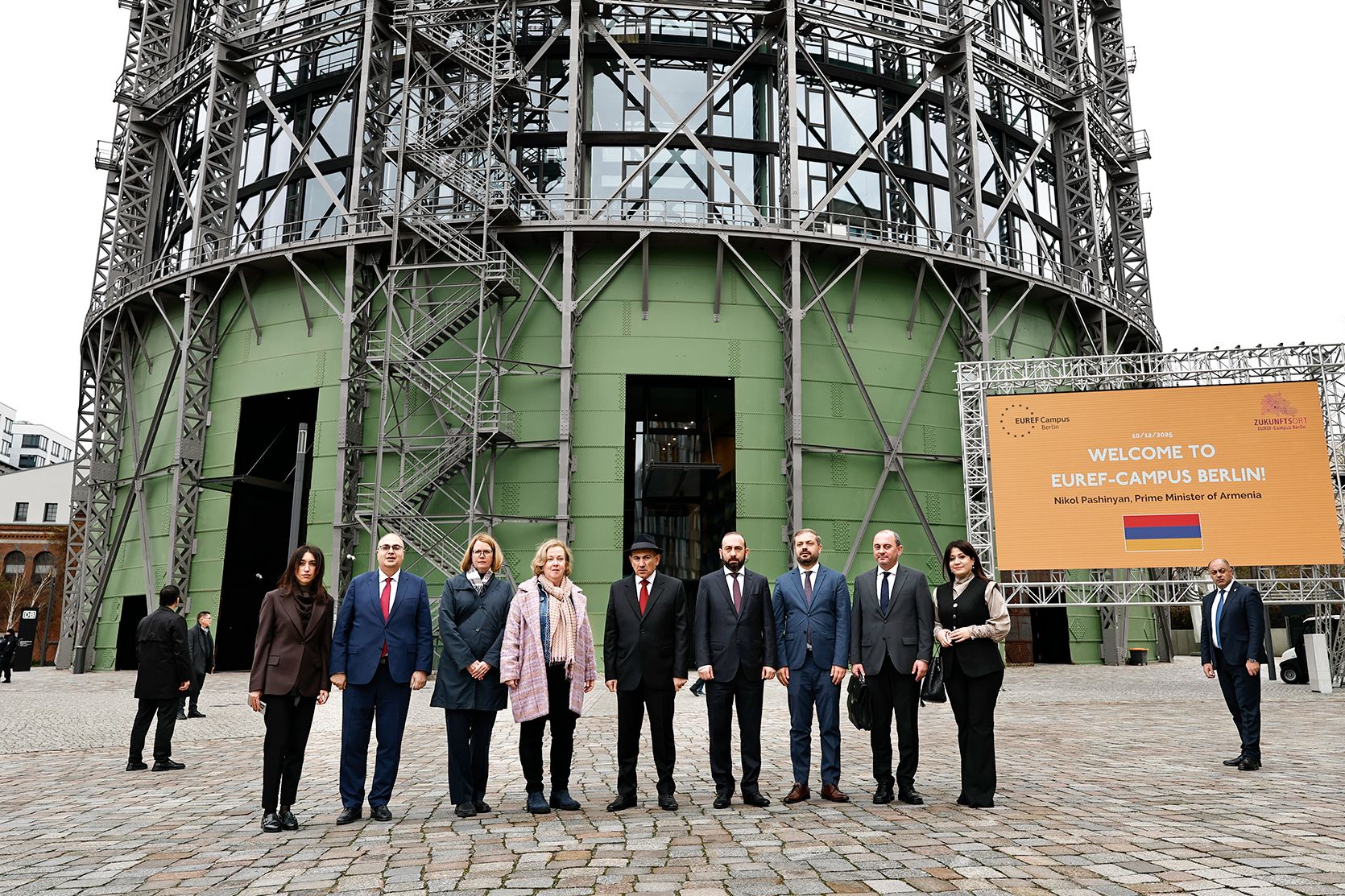Վարչապետն այցելել է EUREF Campus Berlin գիտական և տեխնոլոգիական կենտրոն