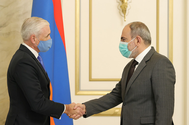 Փաշինյանը հրաժեշտի հանդիպում է ունեցել Հայաստանում ՄԱԿ-ի մշտական համակարգողի հետ