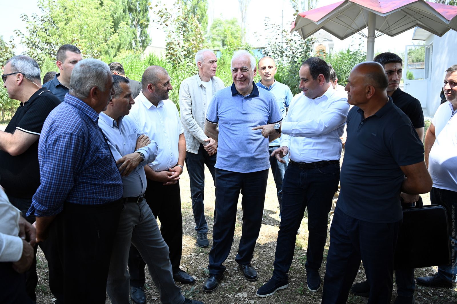 Վահագն Խաչատուրյանը այցելել է Ներքին Խնձորեսկ, Տեղ, Կոռնիձոր բնակավայրեր