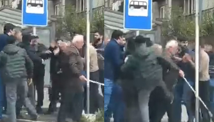 «Դիմադրություն» շարժման մասնակիցները Գյումրիում տարեցների են ծեծել. ոստիկանությունում նյութեր են նախապատրաստվում