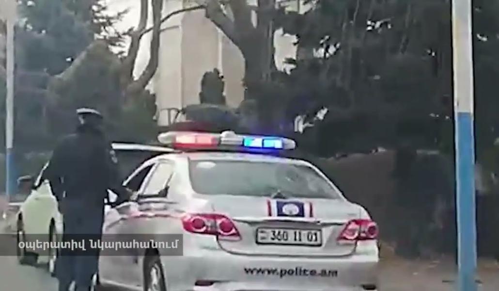 Ոստիկանները հայտնաբերել են թմրանյութ օգտագործած վիճակում մեքենա վարող անձանց (տեսանյութ)