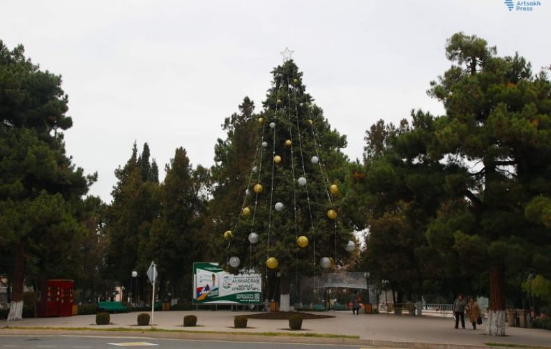Դեկտեմբերի 24–ին Ստեփանակերտում կվառվեն տոնածառի լույսերը