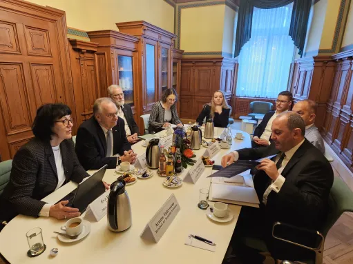 ՀՀ դեսպան Վիկտոր Ենգիբարյանը Սաքսոնիա Անհալթ դաշնային երկրամասի մայրաքաղաքում ներկայացրել է «Խաղաղության խաչմերուկ» նախագիծը