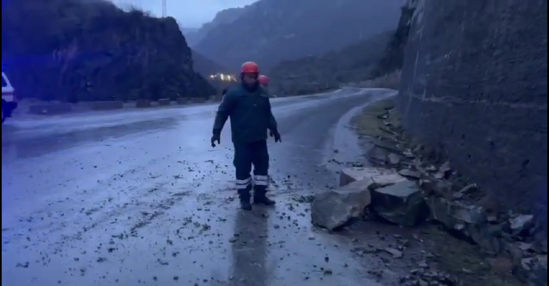 Քարաթափում Կապան-Քաջարան ավտոճանապարհին (տեսանյութ)