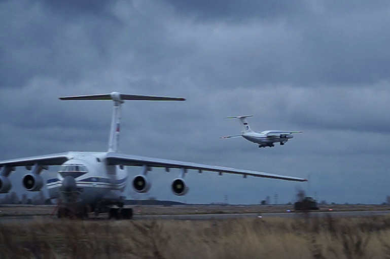 Ռուս խաղաղապահներով ևս 3 ինքնաթիռ է ուղևորվել Լեռնային Ղարաբաղ