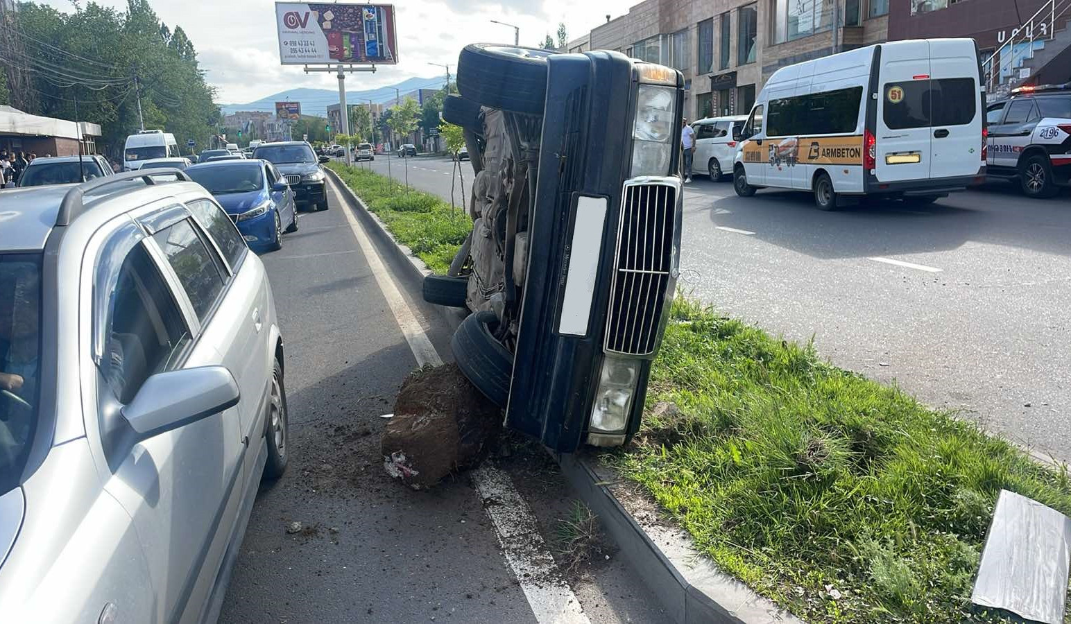 Վթար Աբովյան քաղաքում․ կա տուժած