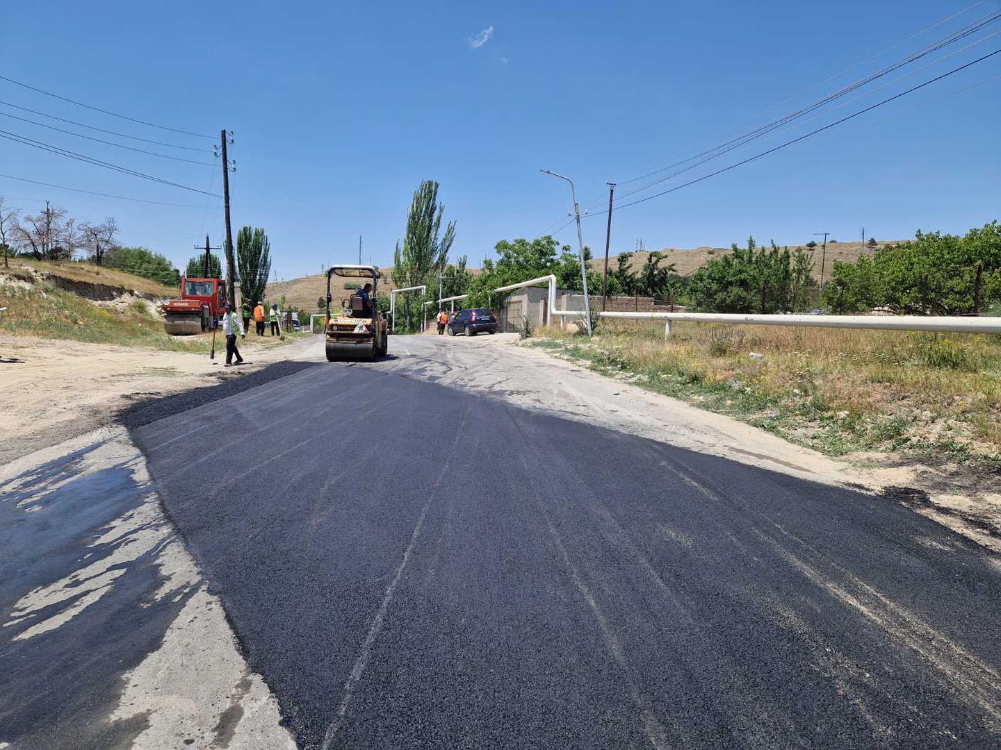 Երևան-Գառնի-Գեղարդ ավտոճանապարհի մի հատվածում կատարվում են անցանելիության ապահովման աշխատանքներ