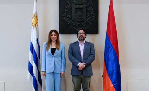 Ուրուգվայում ՀՀ դեսպանն ու Մոնտեվիդեոյի քաղաքապետը բարձր են գնահատել երկրների բարեկամությունը