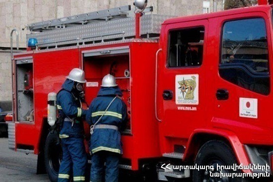 Շինուհայրի մոտակայքում այրվել են մոտ 80 հա հնձած ցորենի դաշտեր