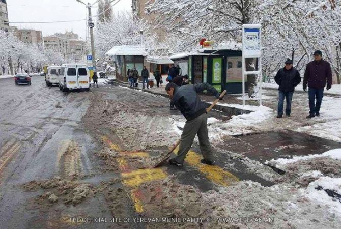 Երևանում մեկնարկել են ձմեռվան պատրաստվելու աշխատանքները
