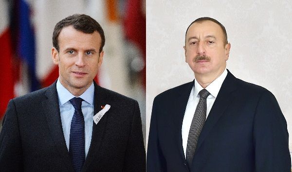 Ֆրանսիայի եւ Ադրբեջանի ղեկավարները քննարկել են մարդասիրական օգնություն տրամադրումն Ուկրաինային