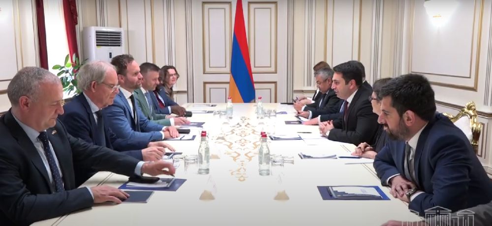 Նիդերլանդների Ներկայացուցիչների պալատի պատվիրակների հանդիպումները Երեւանում՝ տեսանյութով
