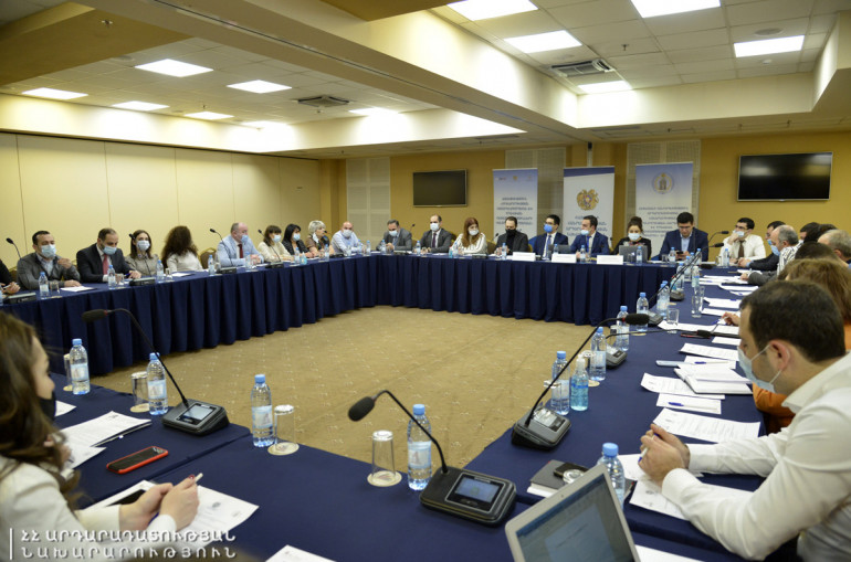 Արդարադատության նախարարությունում քննարկվել են գումարի բռնագանձման մեխանիզմների կիրառման հիմնախնդիրները