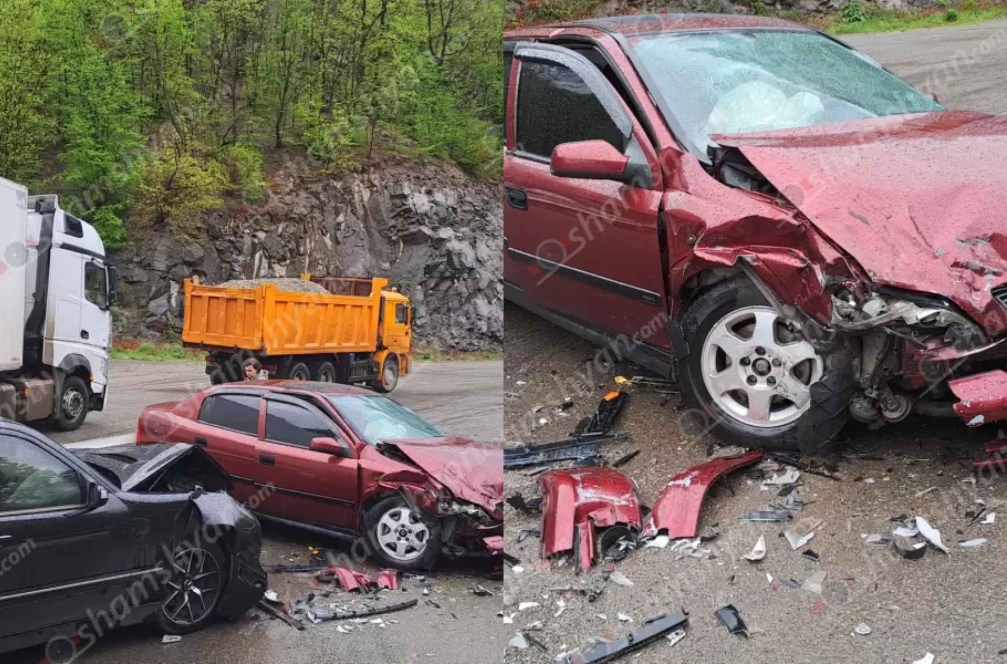 Խոշոր ավտովթար Լոռու մարզում․ կան վիրավորներ