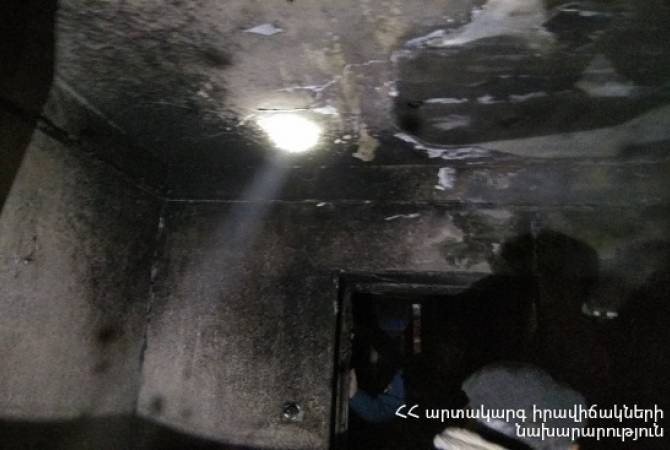 Գյումրիի բնակարաններից մեկում հրդեհ է բռնկվել