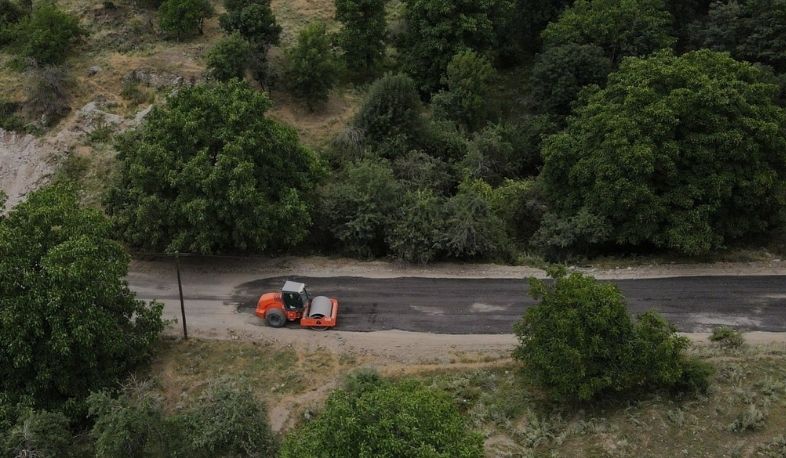 Ճամբարակ տանող ճանապարհի սողանքային հատվածներում վերականգնման աշխատանքներ են իրականացվում