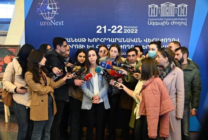 Եվրանեսթ ԽՎ-ի հանձնաժողովի նիստի ժամանակ բարձրացվել է հայ ռազմագերիներին հայրենիք վերադարձնելու հարցը. Մարիա Կարապետյան