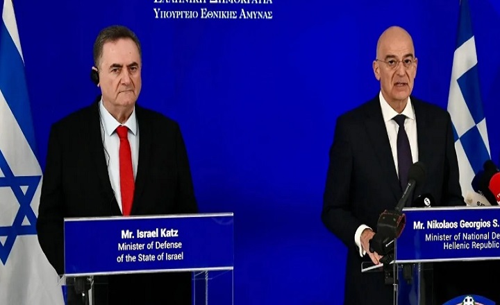 Հունաստանի և Իսրայելի պաշտպանության նախարարներն Աթենքում քննարկել են Թուրքիայի գործոնը