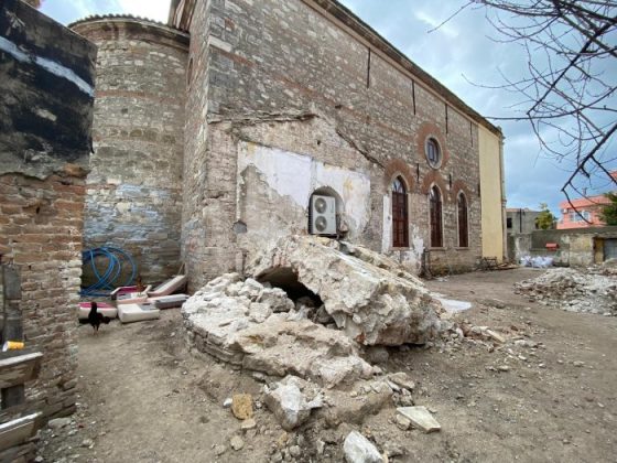 Դարդանելի հայկական եկեղեցու մկրտարանն ամբողջությամբ քանդվել է