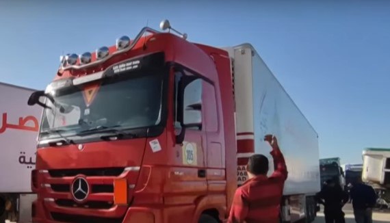 Ռաֆահ անցակետով 40 բեռնատար մարդասիրական օգնություն է ուղարկվել Գազայի հատված