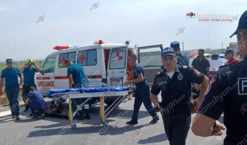 Խոշոր ավտովթարի հետևանքով կա 1 զոհ, 6 վիրավոր. մահացածն ու վիրավորներից 3-ը ՀՀ ՊՆ ծառայողներ են