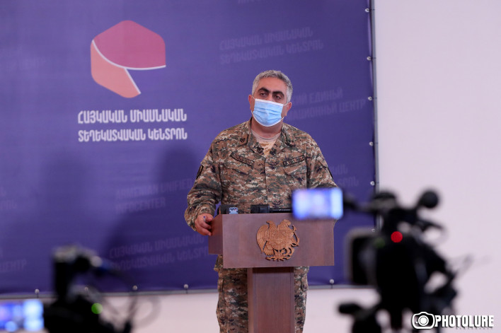 ՀՀ ՊՆ ներկայացուցիչ Արծրուն Հովհաննիսյանի և ԱԻ նախարարի տեղակալ Արմեն Փամբուխչյանի ճեպազրույցը՝ ուղիղ