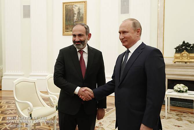 7 июля Владимир Путин встретится с Николом Пашиняном