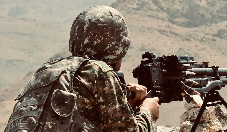 ВС Азербайджана открыли огонь из стрелкового оружия разного калибра в направлении армянских позиций, расположенных в направлении Кутакана։ МО РА