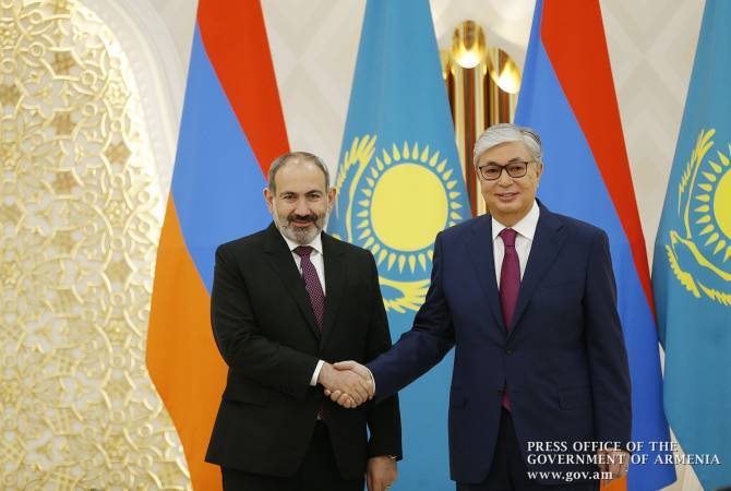 Ղազախստանի նախագահը շնորհավորել է Հայաստանի վարչապետին դիվանագիտական հարաբերությունների հաստատման 30-ամյակի առթիվ