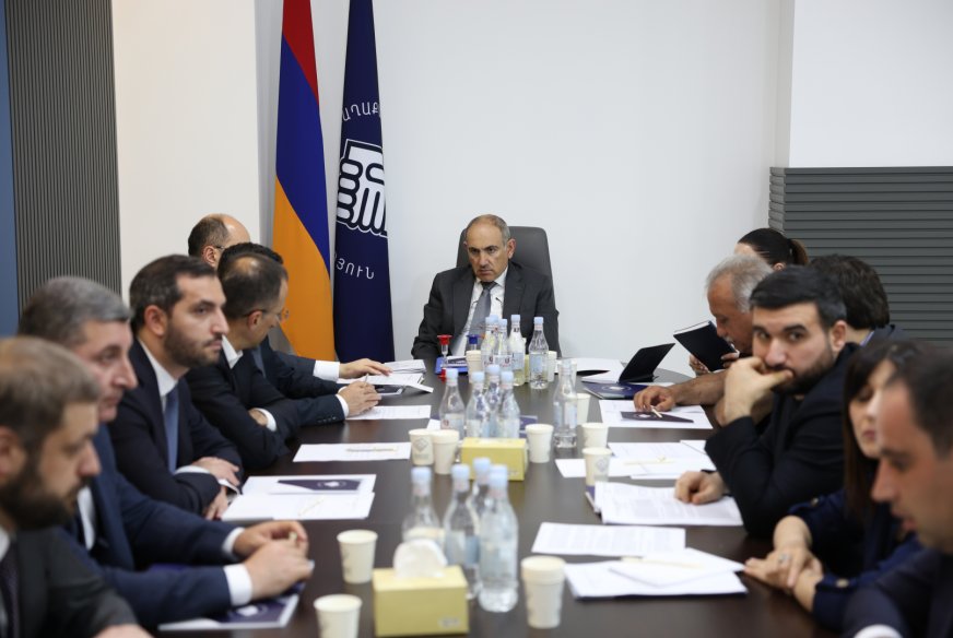 Փաշինյանի գլխավորությամբ տեղի է ունեցել «Քաղաքացիական պայմանագիր» կուսակցության Վարչության նիստ