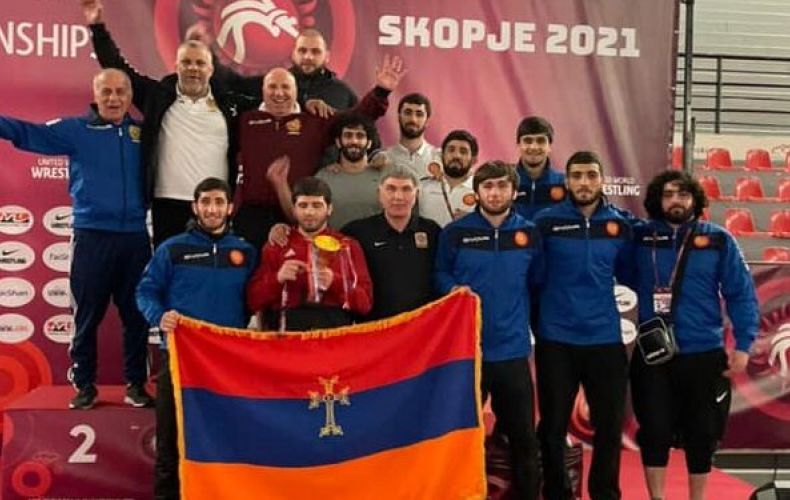 Մ23 ԵԱ․ Հունահռոմեական ոճի ըմբշամարտի Հայաստանի հավաքականը 2-րդն է թիմային հաշվարկում